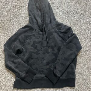 Calvin Klein Collection Black Camouflage Hoodie
